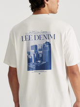 Load image into Gallery viewer, Lee Cityscape Baggy Tee - Vintage White
