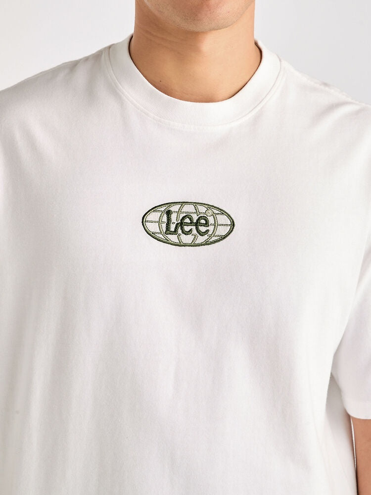 Lee Global Baggy Tee - White