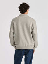 Load image into Gallery viewer, Lee Collar Fleece Sweat - Grey Marle
