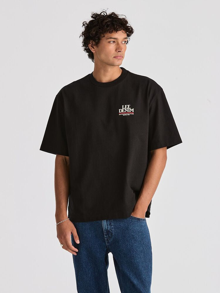 Lee M.T.L Box Cutter Tee - Black