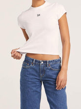Load image into Gallery viewer, Lee Essential Rib Tee - Timeless White
