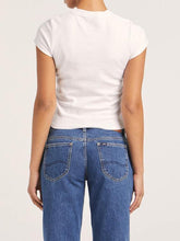 Load image into Gallery viewer, Lee Essential Rib Tee - Timeless White
