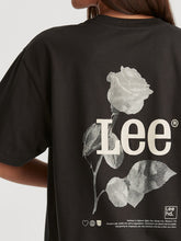 Load image into Gallery viewer, Lee Rose Baggy Tee - Worn Black
