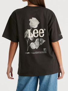 Lee Rose Baggy Tee - Worn Black