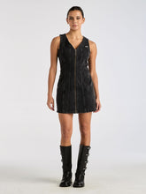 Load image into Gallery viewer, Lee Robbie Denim Dress - Ashen Black
