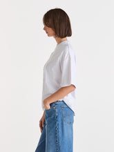 Load image into Gallery viewer, Lee Orchid Boxy Tee - Optic White
