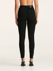 Lee High Licks Crop Jeans - Primo Black
