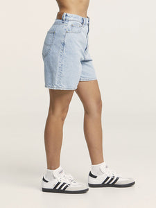 Lee High Baggy Short - Genie Blue