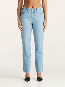 Lee Mid Slim Straight Jean - Lafayette Blue