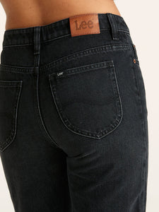 Lee Mid Slim Straight Jean - Black Drift