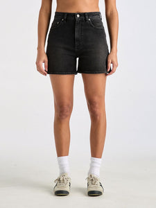 Lee High Mom Short - Black Mist