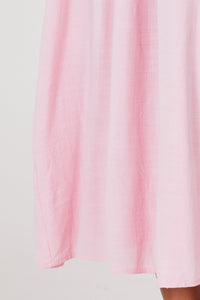 Girl and the Sun Karla Midi Dress - Light Pink