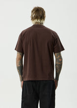 Load image into Gallery viewer, Afends Feel Free Boxy Tee - Washed Coffee
