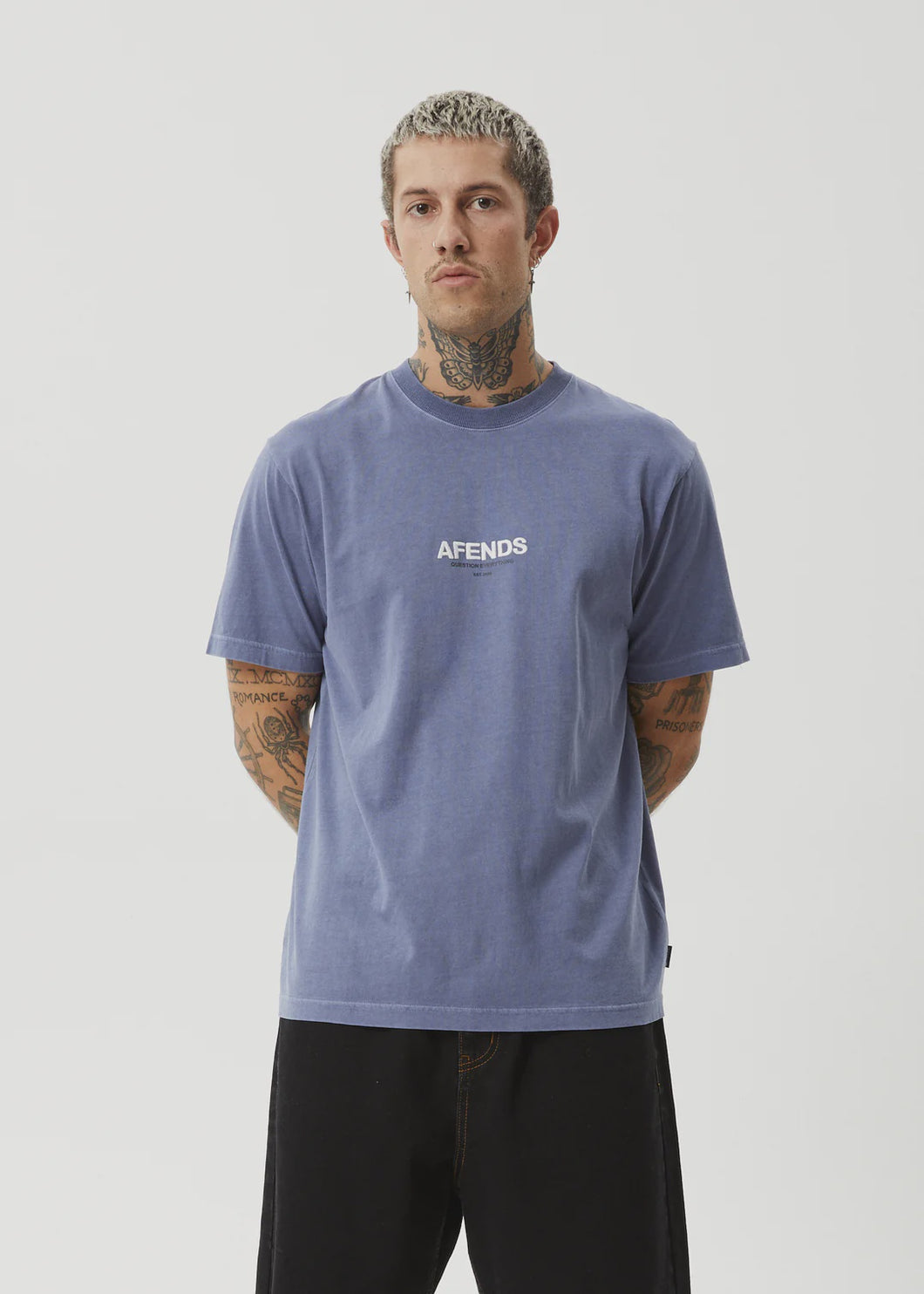 Afends Retro Fit Tee - Marlin