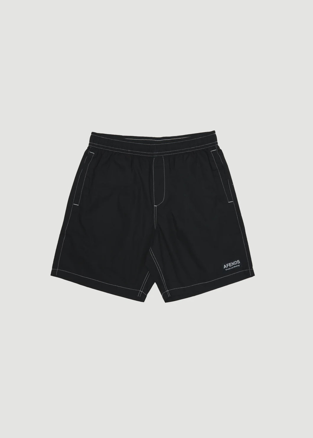 Afends The Dopamine Swim Short 18' - Black