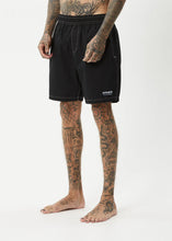 Load image into Gallery viewer, Afends The Dopamine Swim Short 18&#39; - Black
