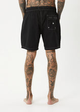 Load image into Gallery viewer, Afends The Dopamine Swim Short 18&#39; - Black
