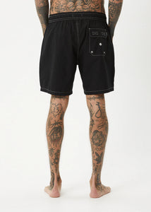 Afends The Dopamine Swim Short 18' - Black