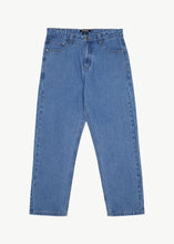 Load image into Gallery viewer, Afends Ninety Two&#39;s Relaxed Fit hemp Denim Jeans - Worn Blue
