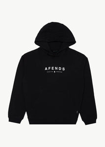 Afends Mens Thrown Out Pull On Hoodie