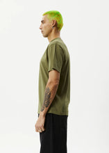 Load image into Gallery viewer, Afends Relaxed Retro Fit Tee - Military
