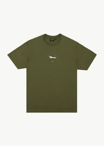 Afends Relaxed Retro Fit Tee - Military