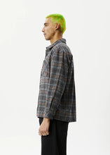 Load image into Gallery viewer, Afends Position Flannel Shirt - Black
