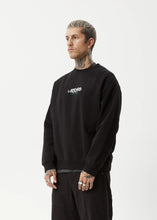 Load image into Gallery viewer, Afends Break Through Crew Neck - Black
