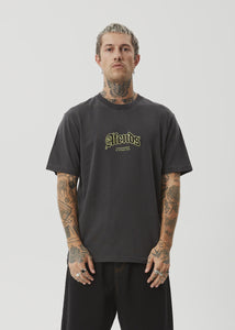 Afends Retro Fit Tee - Stone Black