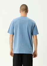 Load image into Gallery viewer, Afends Burnin Retro Tee - Washed Slate Blue
