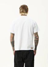 Load image into Gallery viewer, Afends Spinal Boxy Tee - White
