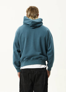 Afends Sixsixsix Boxy Raglan Hoodie - Fuel