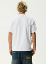 Load image into Gallery viewer, Afends Flame On Boxy Tee - White
