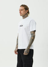 Load image into Gallery viewer, Afends Temporal Heavyweight Retro Tee - White
