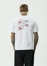 Load image into Gallery viewer, Afends Temporal Heavyweight Retro Tee - White
