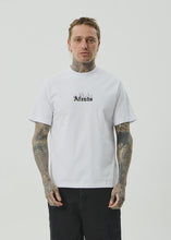 Load image into Gallery viewer, Afends Temporal Heavyweight Retro Tee - White
