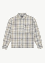 Load image into Gallery viewer, Afends Shelter Flannel Long Sleeve Shirt - White Check
