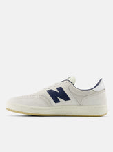 Load image into Gallery viewer, New Balance T500 Shoe - White/Vintage Indigo
