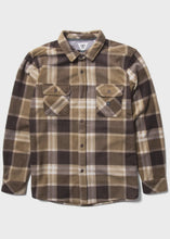 Load image into Gallery viewer, Vissla Eco-ZY Long Sleeve Polar Flannel -Java
