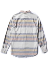 Load image into Gallery viewer, Vissla Central Coast Eco Long Sleeve Flannel Shirt - Bone
