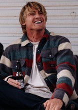 Load image into Gallery viewer, Vissla Peaks Sherpa Eco Woven Shirt - Fired Brick
