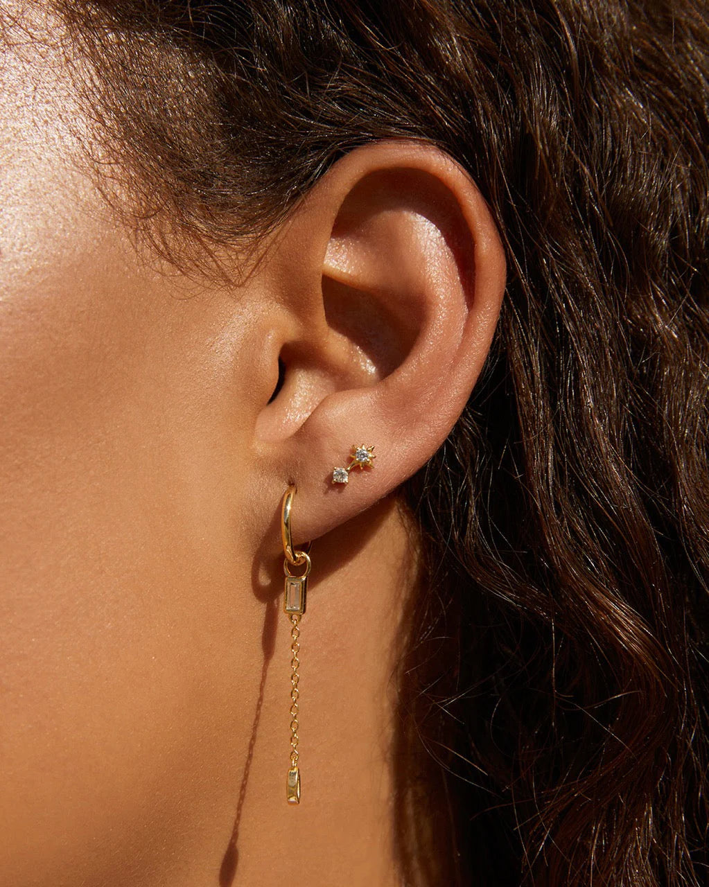 Arms Of Eve Bonnie Gold Stud Earrings