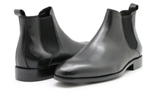 Load image into Gallery viewer, Massa Madrid Leather Boot - Black

