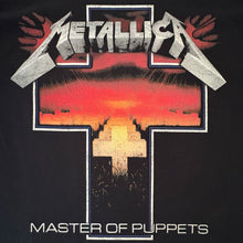 Load image into Gallery viewer, Metallica Master Of Puppets Master Cross T-Shirt - Black
