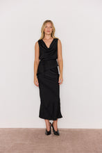 Load image into Gallery viewer, MINKPINK Momento Cowl Neck Top - Black
