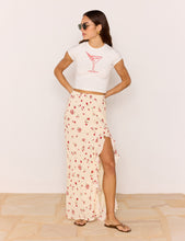 Load image into Gallery viewer, MINKPINK Martini Baby Tee - White/Red
