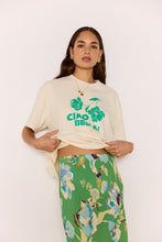 Load image into Gallery viewer, MINKPINK Ciao Relaxed Tee - White/Green
