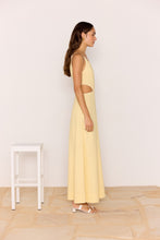Load image into Gallery viewer, MINKPINK Ciel One Shoulder Maxi Dress - Pale Yellow
