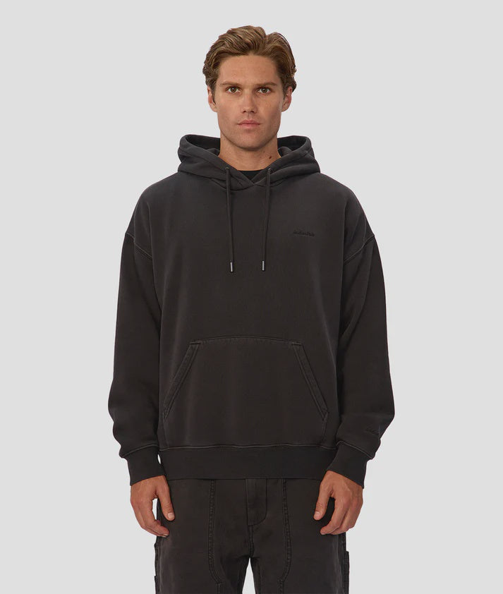 Industrie The New Del Sur Washed Hoodie - Washed Black
