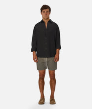 Load image into Gallery viewer, Industrie  St Martins L/S Linen Shirt - Black
